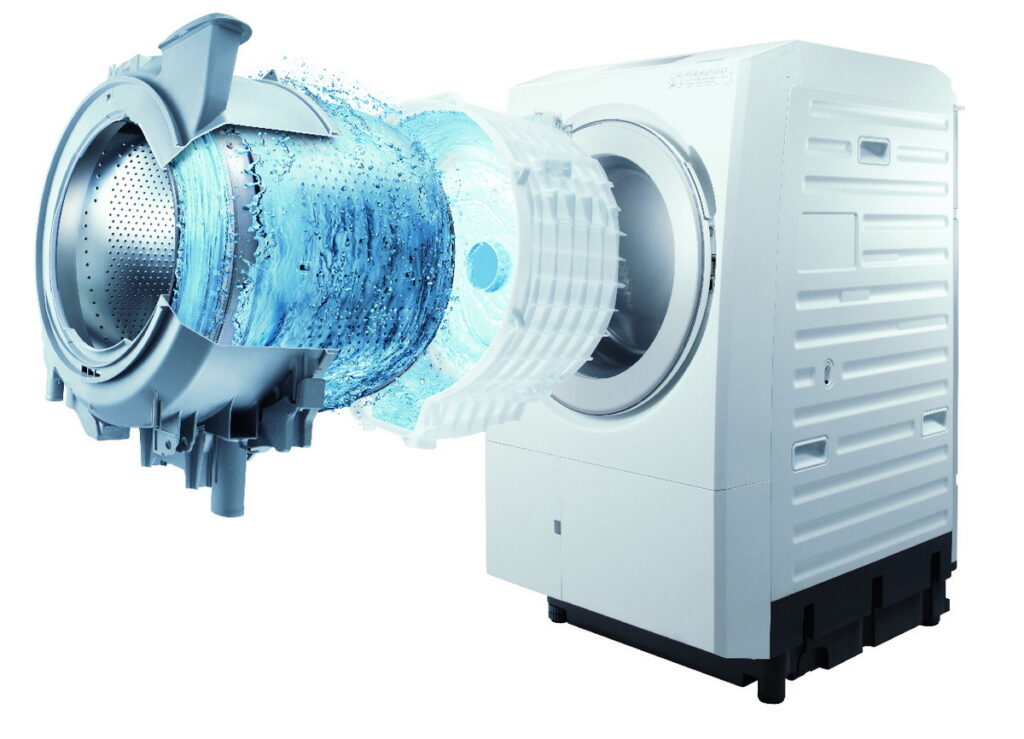 「15KG高階滾筒洗脫烘(BD-SX150JJ)」採用獨家「自主環淨科技」，省去手動清洗