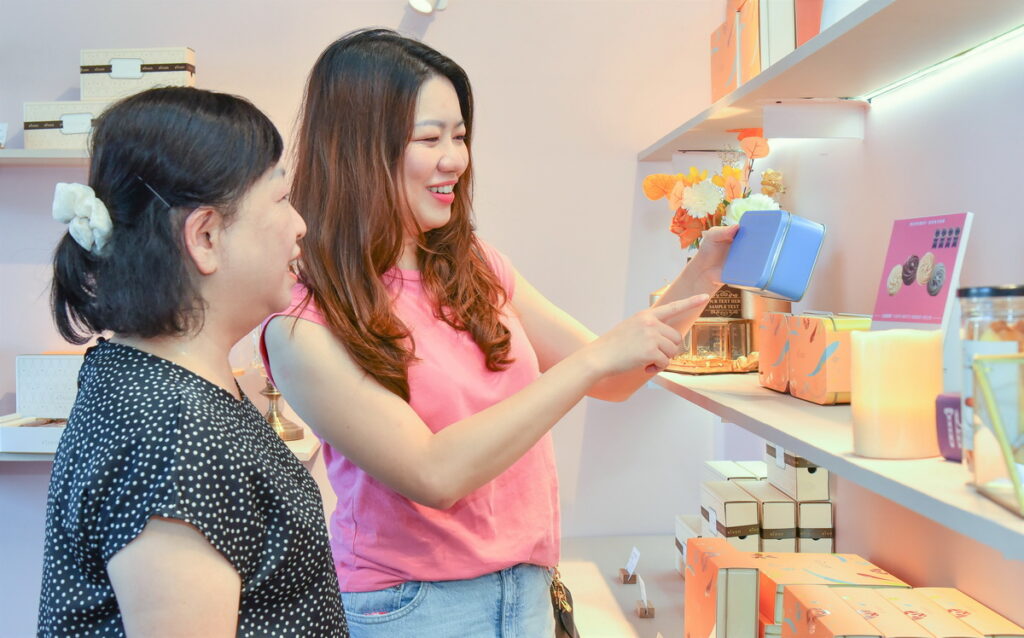 來到RIVON禮坊快閃店，享受恣意挑選SALUT 伴手禮系列帶來的幸福感受（圖／RIVON禮坊提供）