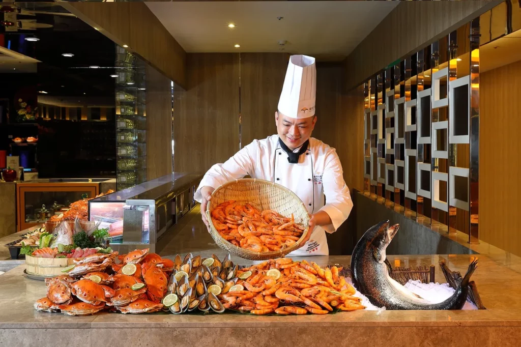 買10送2,暢饗Buffet自助吃到飽、星級港點、日本料理、海鮮饗宴等頂級美食
圖2.五道式雙人套餐1,067元起