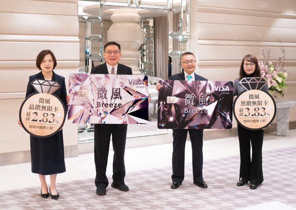 微風集團與聯邦銀行攜手邁入第24年 全新限量『微風黑鑽無限卡』、『微風晶鑽無限卡』 3.83%回饋無上限 | 蕃新聞