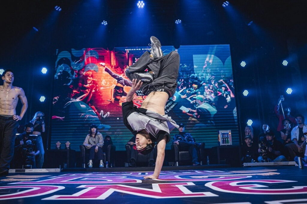 最年輕的 Red Bull BC One台灣冠軍 B-Boy Jasper (吳定杰),以初生之犢的氣勢出征巴西最終資格賽。 (Red Bull提供)