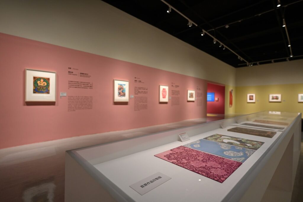 「中華民國第40屆版印年畫：蛇彩繽紛-蛇年年畫特展」即日起於國美館展出。（圖/國美館提供）