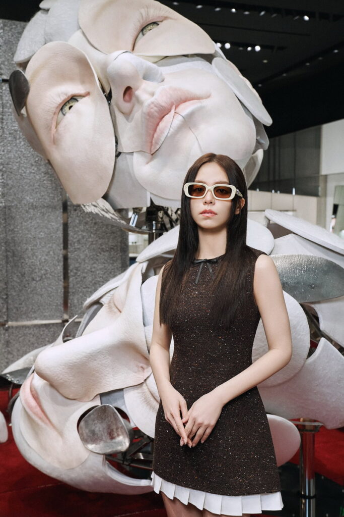 宋芸樺返台挺GENTLE MONSTER 新品 2025 JEWELRY 系列