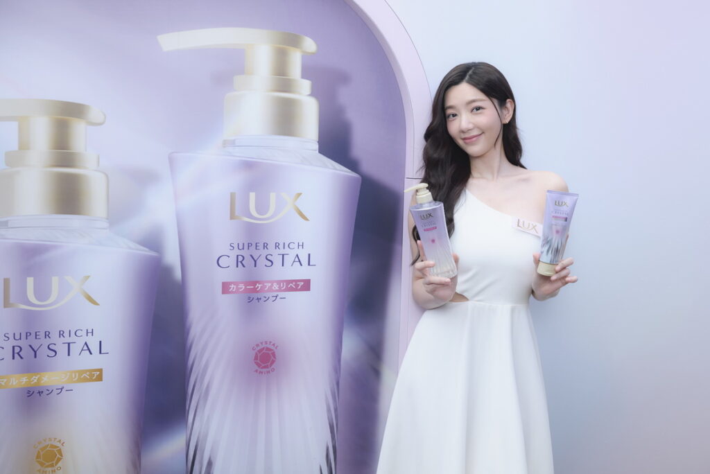 LUX麗仕髮品代言人郭雪芙