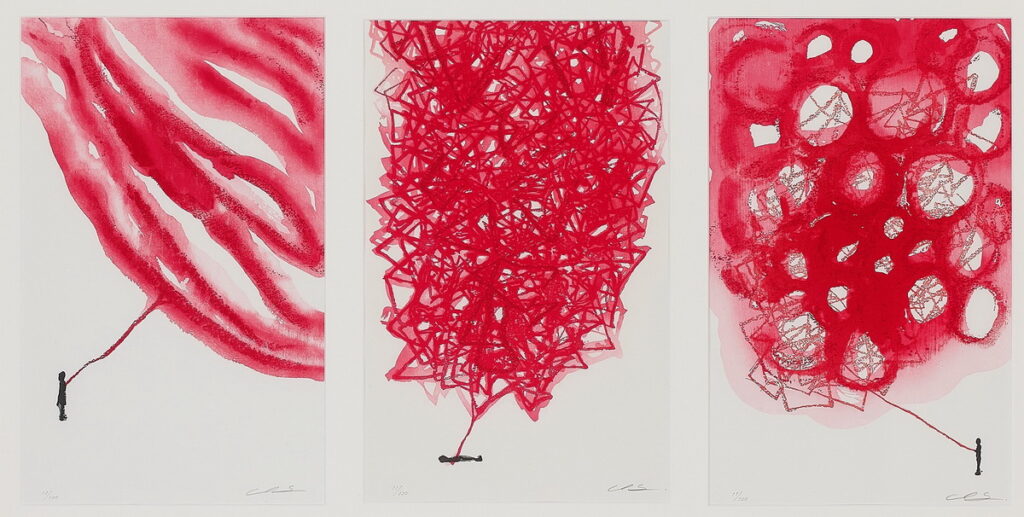 塩田千春《Connected to the U niverse》2023年©JASPAR, Tokyo, 2025 and Chiharu Shiota （圖片來源：東京國立博物館）