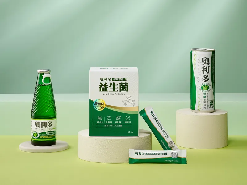 奧利多品牌長期致力於打造健康配方飲品，其中奧利多獨有風味受消費者喜愛，最新推出奧利多暢效寡醣益生菌