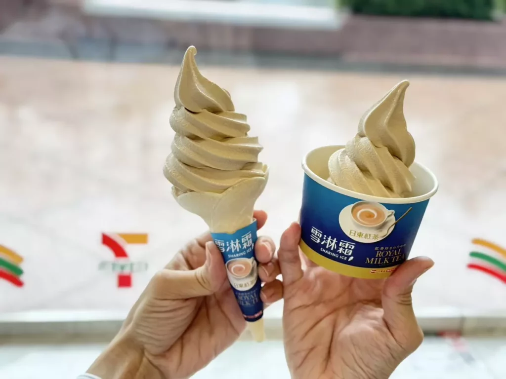職人級美味！7-ELEVEN雪淋霜霜淇淋全新聯名日東紅茶推「皇家奶茶」新口味