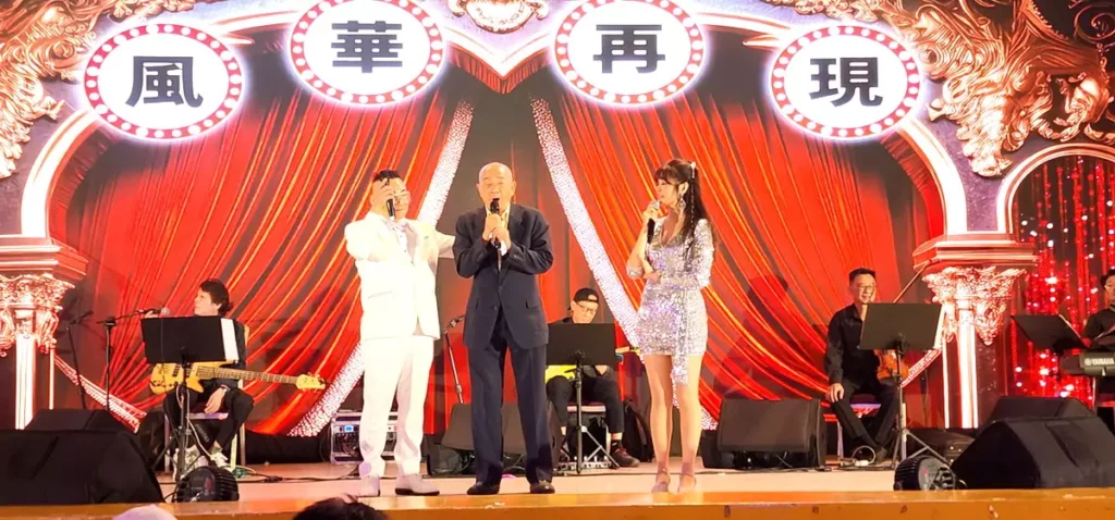 神祕嘉賓一前吉馬唱片老闆陳維祥成火金姑的貴賓。/火金姑提供