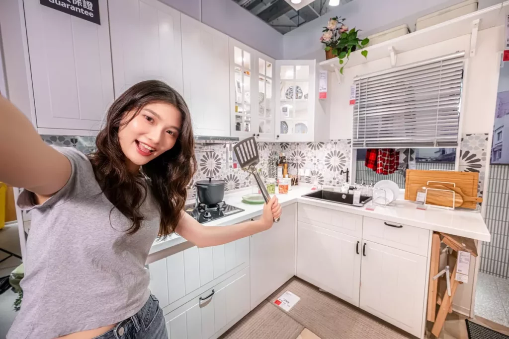 IKEA「一拍即得」活動示範：帶回夢想廚房！參與IKEA「一拍即得」活動，就有機會圓夢，把最療癒的廚房角落搬回家！
