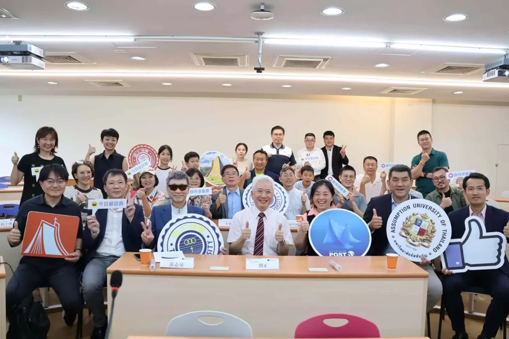 東海大學率先拋出「知識訂閱制」的新教育思維，（6）日舉辦「雙聯學位暨超級EMBA聯合說明會」。（圖/東海大學提供）