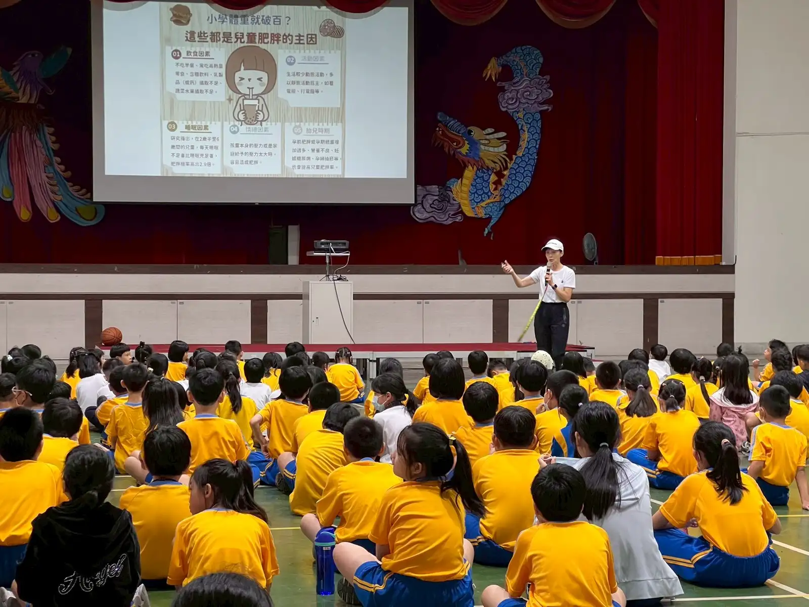 夏淑琴老師分享「Fitness運動、Intake飲食、Team合作」三大要素，分享如何在生活中落實健康習慣。