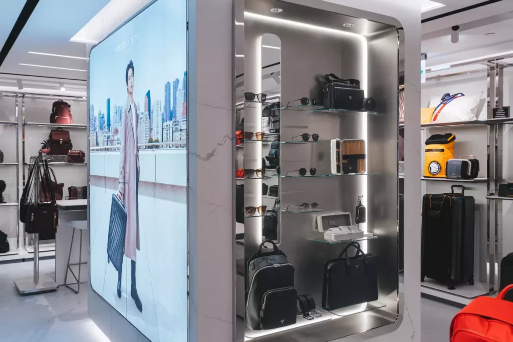 _TUMI 高端經典概念店- 店內新品陳列區-