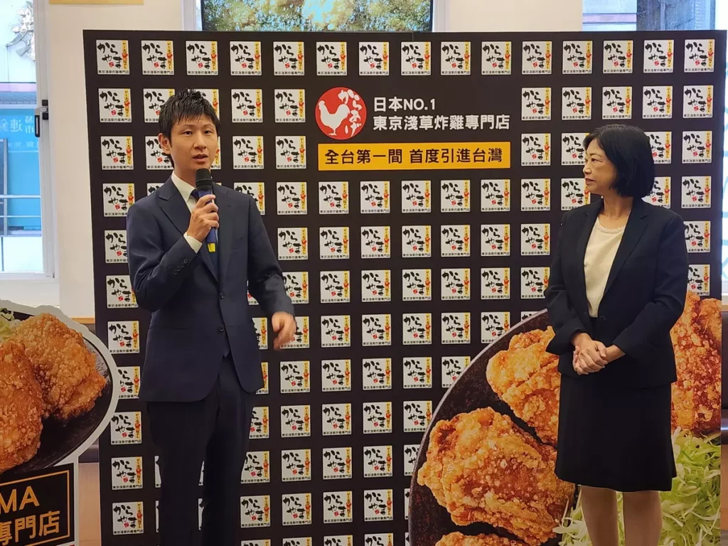 _(左)坂本守孝社長(右)吉豚屋執行長吳秋月