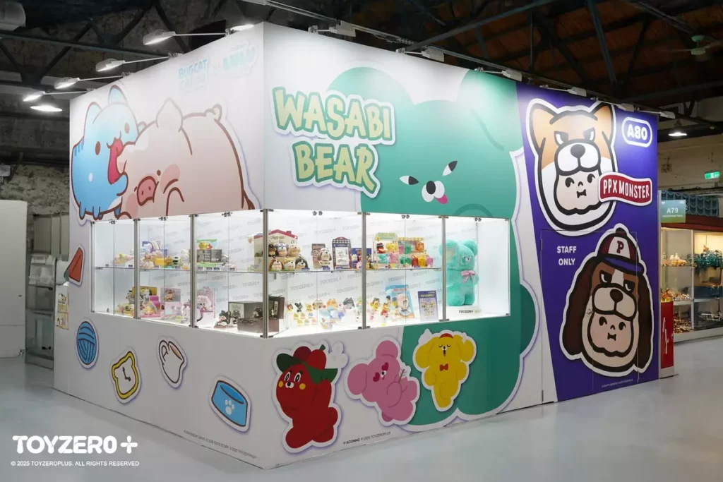 TOYZERPLUS展位_商品展示區