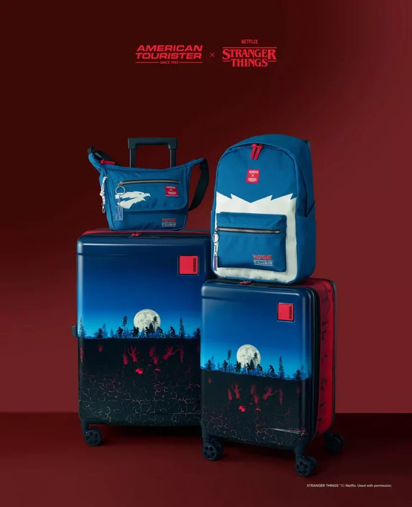 American Tourister與《怪奇物語》聯名全系列，為劇迷與旅人打造兼具潮流感與收藏價值的獨家限定商品。