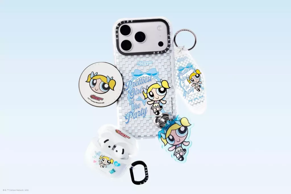  飛天小女警 x CASETiFY 聯名系列推出一系列少女心爆棚的電子配件，邀請粉絲一起讓「可愛」成為日常生活中的超能力