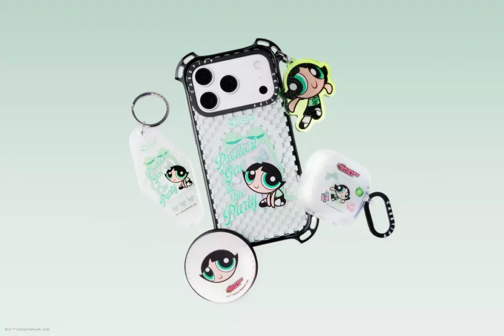  飛天小女警 x CASETiFY 聯名系列推出一系列少女心爆棚的電子配件，邀請粉絲一起讓「可愛」成為日常生活中的超能力
