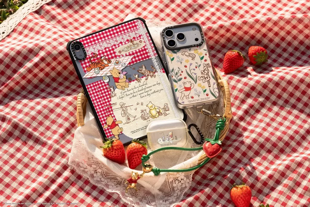 迪士尼小熊維尼｜CASETiFY 聯名系列推出多款展現小熊維尼可愛魅力的鄉村田園風格印花設計