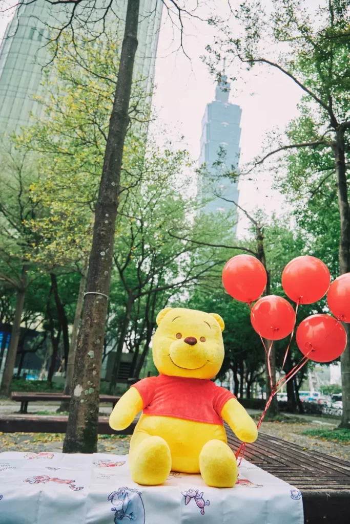 _3月28日迪士尼舉辦維尼100周年首場尋寶活動（圖片提供：台灣迪士尼）