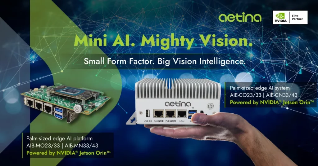 安提國際推出掌上型Mini系列邊緣AI系統，賦能真實場域Vision AI應用落地