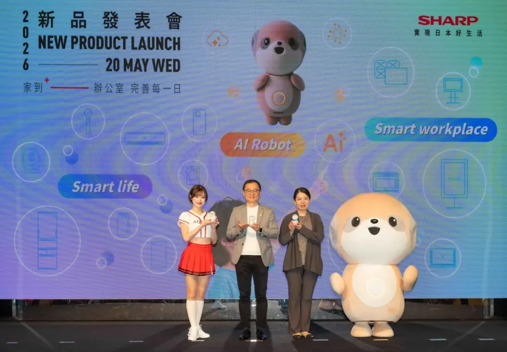 台灣夏普2026新品發表會登場：「從家到辦公室，完善您的每一日」張凱傑總經理宣示五大承諾，攜手AI點亮更美好的智慧生活