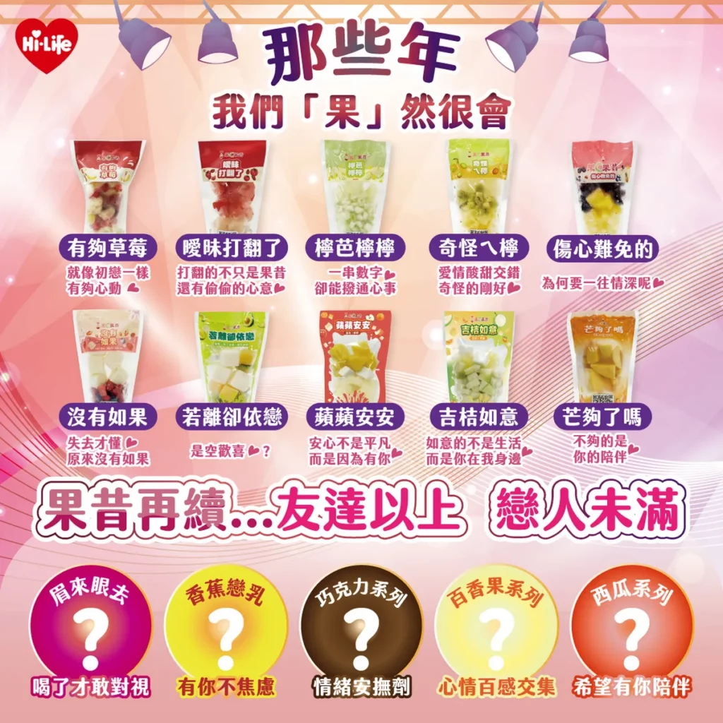萊爾富「果C果昔」搶攻夏季商機！那些年我們「果」然很會！不只好喝更有故事！
