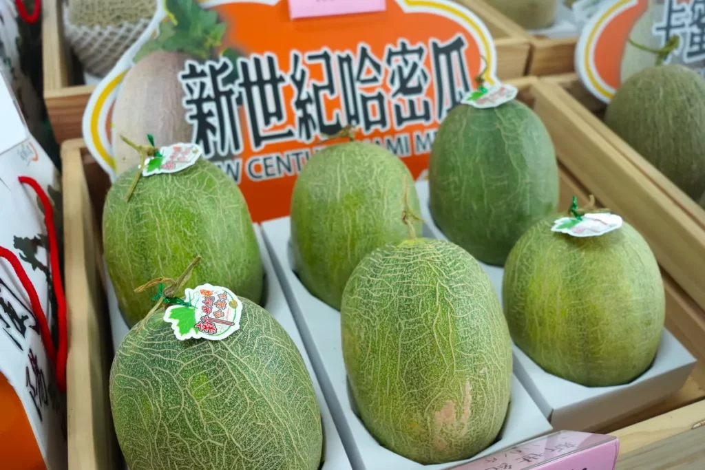 宜蘭哈密瓜清甜登場 臺北花博農民市集