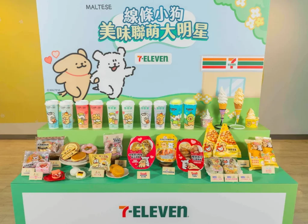 狗派可愛爆擊！7-ELEVEN聯名超人氣狗狗「線條小狗」首度結合「全店精品、食飲聯名」