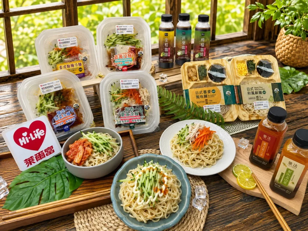 端午粽香飄散 樂法「果C果咖」、「100%純果汁」清爽解膩！Hi café買8送8 萊爾富推嘉義涼麵靠「這一味」征服老饕！