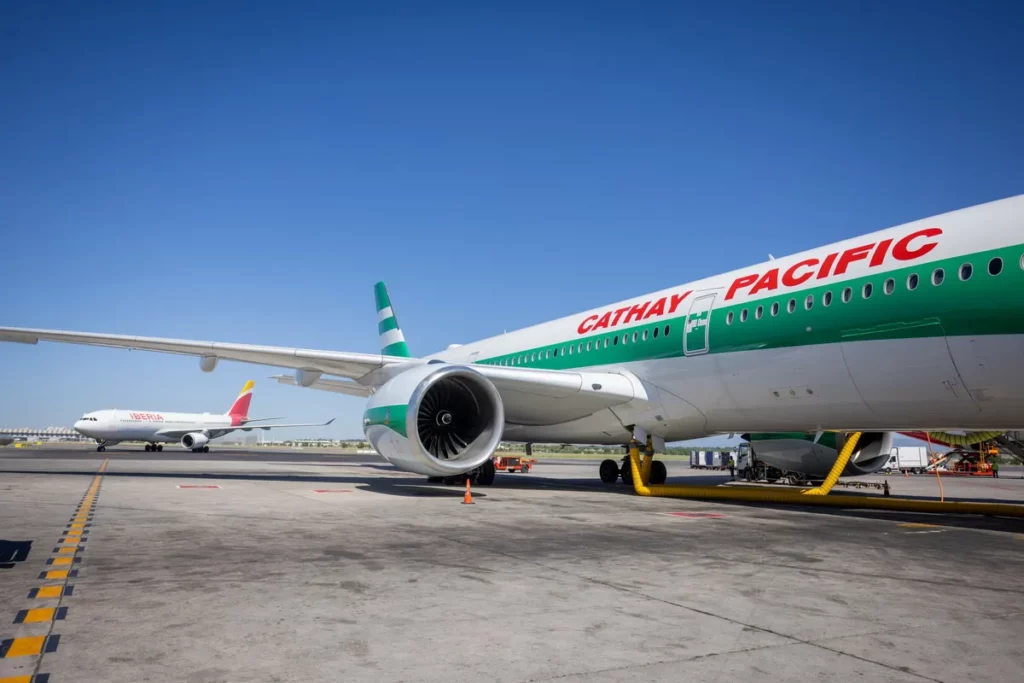 國泰航空拓展拉丁美洲網絡 新增西班牙國家航空經馬德里的代碼共享