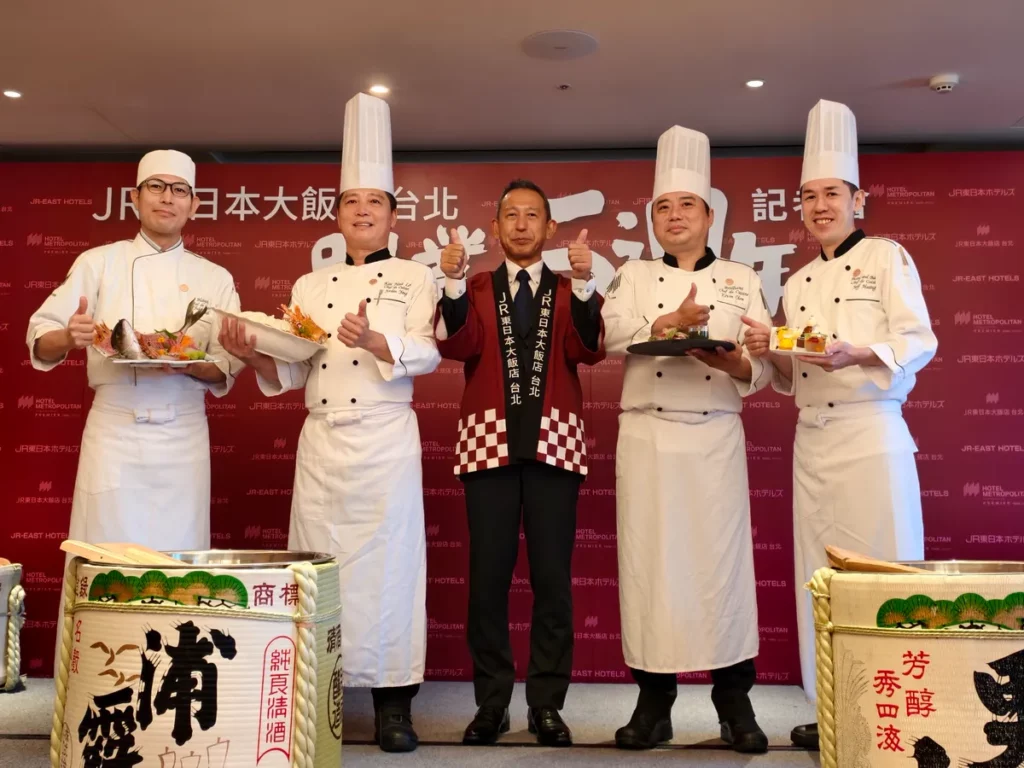 JR東日本大飯店台北五週年端盛宴 主廚團隊聯手打造日、中、西美食饗宴 五週年火力全開！