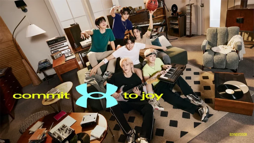 UNDER ARMOUR宣佈韓團BOYNEXTDOOR擔任全球品牌代言人!