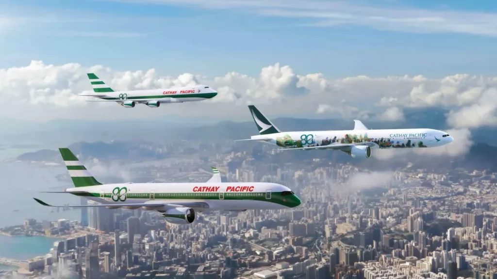 同心飛躍八十年！國泰航空重溫經典時代 啟航下一段精彩旅程