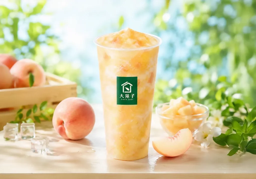 桃氣回歸！大苑子「梨山水蜜桃雪沙」8/20全台上市