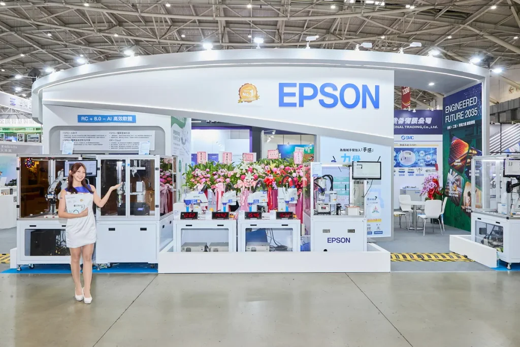Epson 逾40年智造底蘊發威！首款協作手臂 AX6 亮相 2026 自動化展