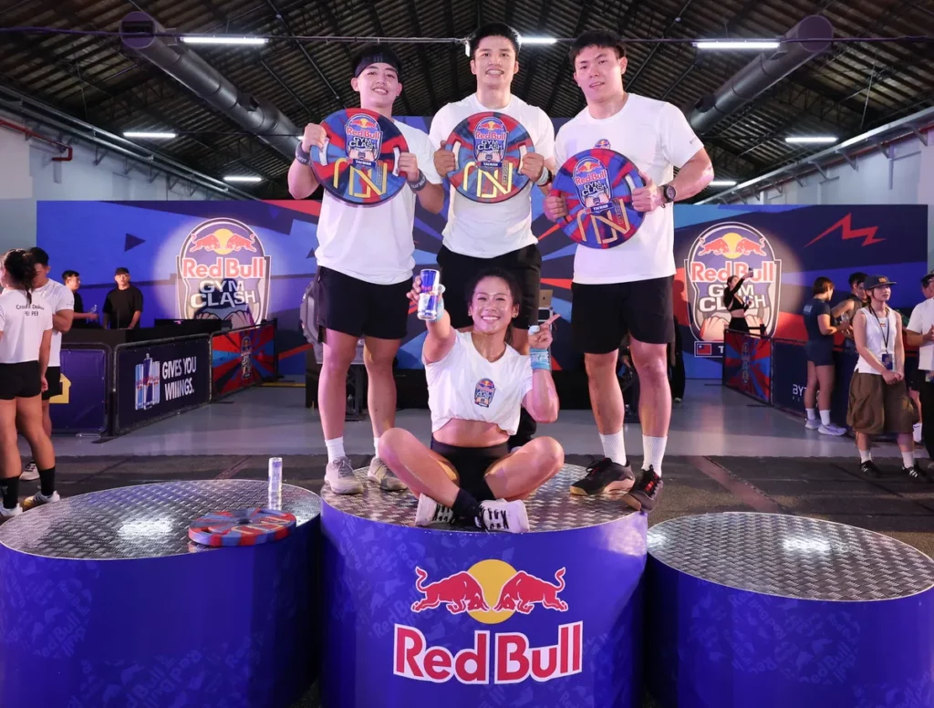 L7 LIAN CROSSFIT憑藉穩定表現,奪下Red Bull Gym Clash台灣冠軍。(Red Bull提供)