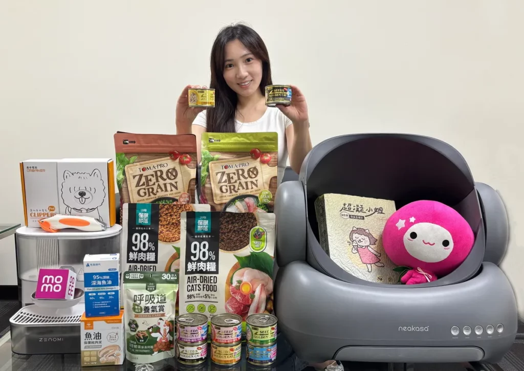 「貓經濟」從吃飽走向精緻照護 momo貓罐頭買氣年增五成　分眾保健、智慧貓砂機成養貓新標配