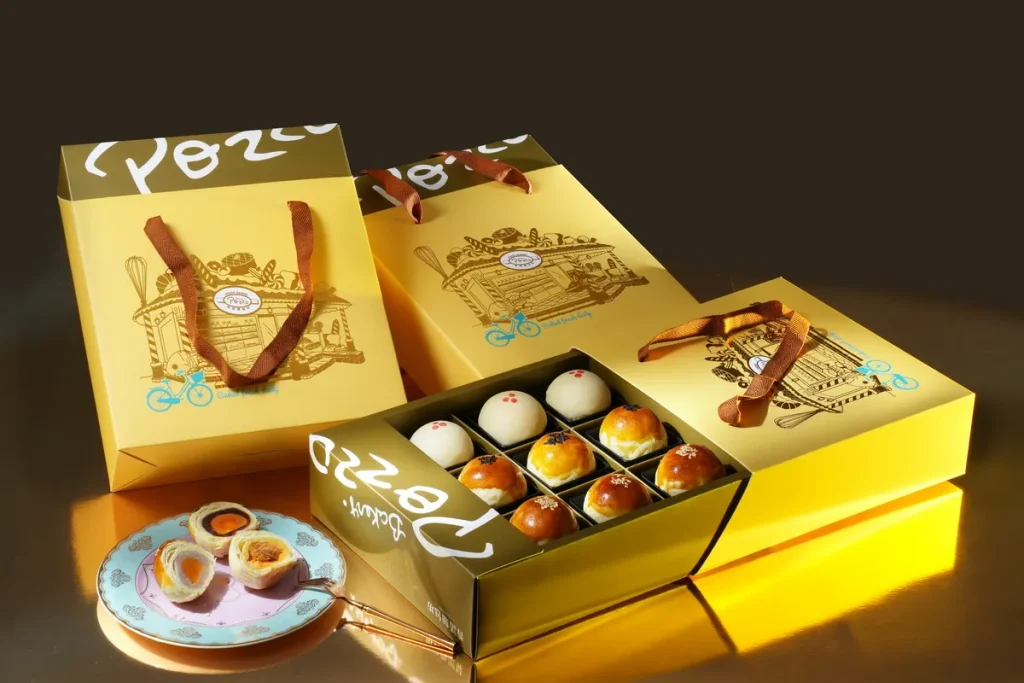中秋酥餅限定登場！神旺普諾麵包坊「金月藏香蛋黃酥禮盒」限量上市