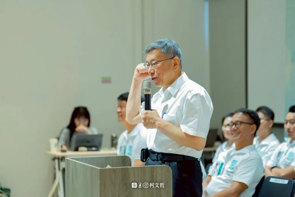 柯文哲：民進黨司法追殺目的就是讓我2028不能選 一審無罪也沒用 年底選完再談