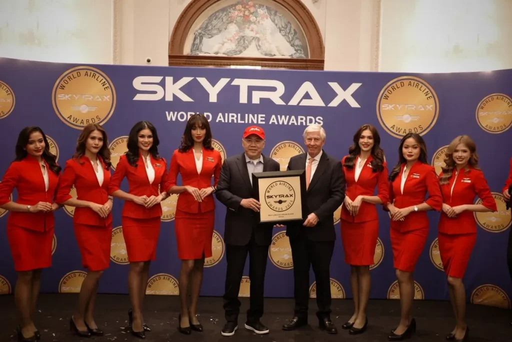 AirAsia連續17年榮獲Skytrax「世界最佳低成本航空」
