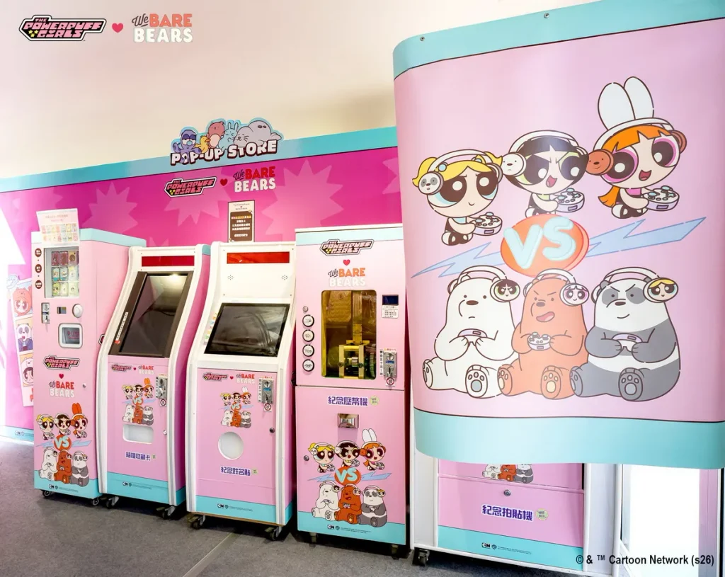 《飛天小女警X熊熊遇見你》快閃店9_24台北三創園區一樓中心廣場萌力登場
