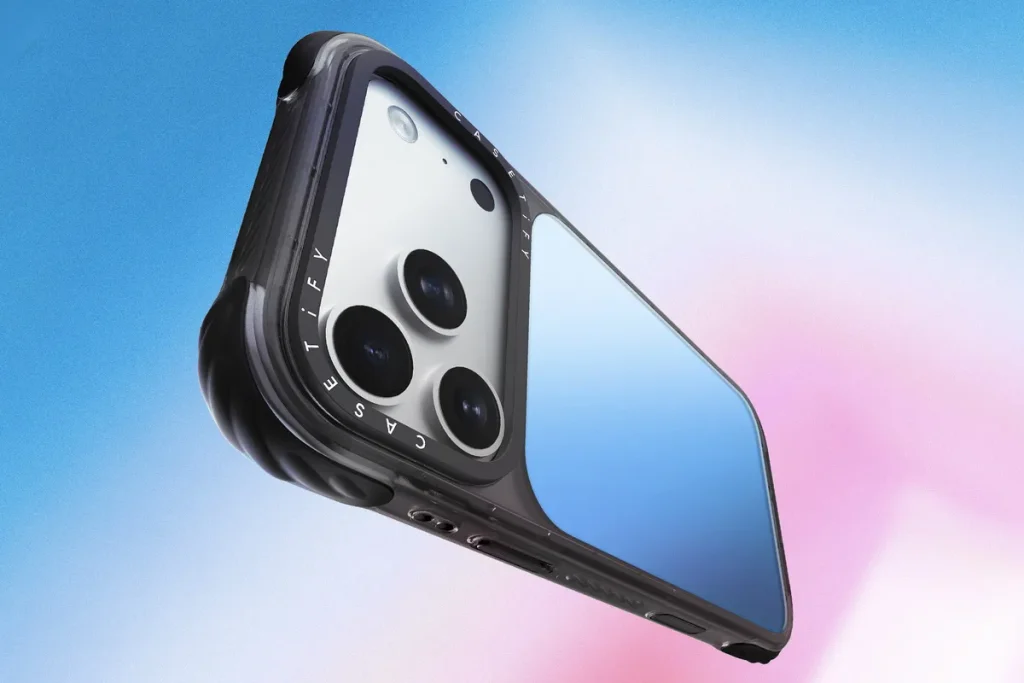 CASETiFY 特強防摔手機殼全面升級特強彈力保護角、搭載 EcoShock™ 緩震設計，具備 3.5 公尺高防摔測試與最高 6 倍軍規級防摔標準