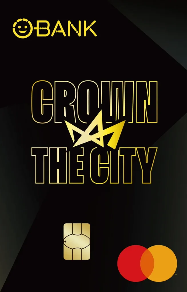 王道銀行推出新北國王聯名卡全新卡面「GOLDEN CROWN」